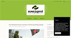 Desktop Screenshot of blog.bundjugend.de